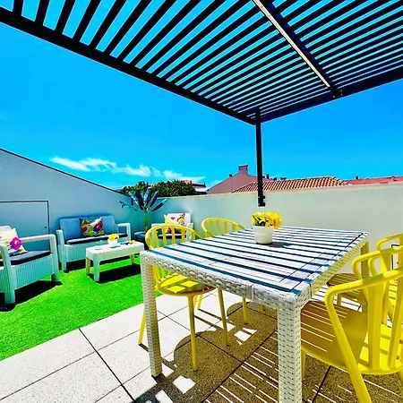 Central Tiled Apartment Aveiro Buitenkant foto